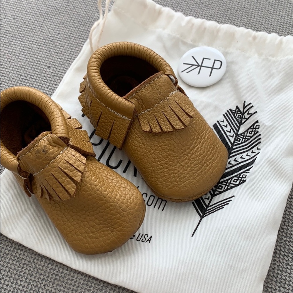 Gold/Tan Freshly Picked Moccasins